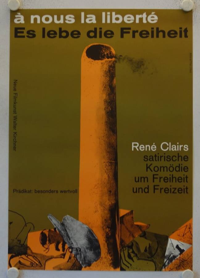 A nous la liberte original release german movie poster